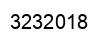 Number 3232018 black image