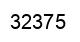 Number 32375 black image