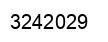 Number 3242029 black image