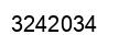 Número 3242034 imagen negro