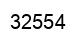Number 32554 black image