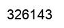 Número 326143 imagen negro