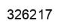Number 326217 black image