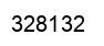 Number 328132 black image