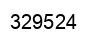 Number 329524 black image