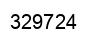 Number 329724 black image