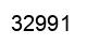 Number 32991 black image