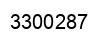 Number 3300287 black image