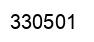 Number 330501 black image