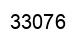 Number 33076 black image