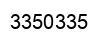 Number 3350335 black image