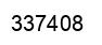 Number 337408 black image