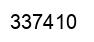 Number 337410 black image