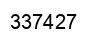 Número 337427 imagen negro