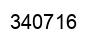 Number 340716 black image