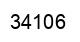 Number 34106 black image
