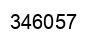 Number 346057 black image