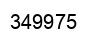 Number 349975 black image