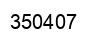 Number 350407 black image