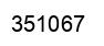Número 351067 imagen negro