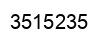 Número 3515235 imagen negro