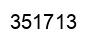 Number 351713 black image