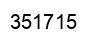 Number 351715 black image