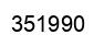 Number 351990 black image