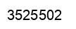 Número 3525502 imagen negro