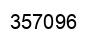 Number 357096 black image
