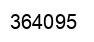 Number 364095 black image