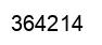 Número 364214 imagen negro