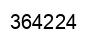 Number 364224 black image