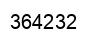 Number 364232 black image