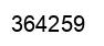 Número 364259 imagen negro