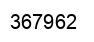 Number 367962 black image