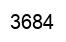 Number 3684 black image
