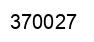 Número 370027 imagen negro