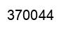 Número 370044 imagen negro