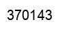 Number 370143 black image
