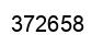 Number 372658 black image
