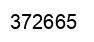 Number 372665 black image