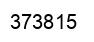 Number 373815 black image