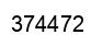 Number 374472 black image