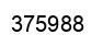 Number 375988 black image
