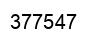 Number 377547 black image