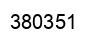 Número 380351 imagen negro