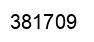 Number 381709 black image