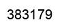Número 383179 imagen negro