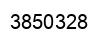 Number 3850328 black image